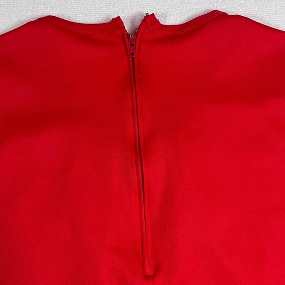 Lot of 2 Vicki Wayne's Shirt Wns Tank Top Sleeveless Size 12 Back Zip Purple Red - Picture 9 of 16